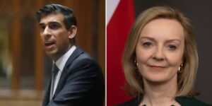 Liz Truss and Rishi Sunak argue over taxes in the leadership discussion
